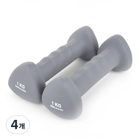 스포뱅크 뉴 해피핸드 네오프랜 아령, 1kg, 4개
