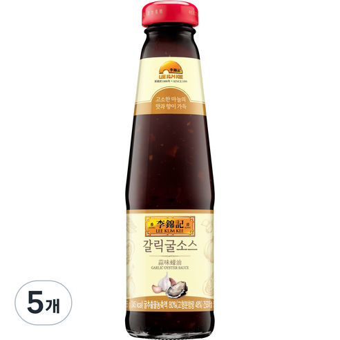 이금기 갈릭굴소스, 255g, 5개
