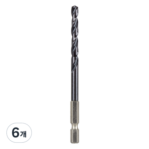 WORX 코발트드릴 육각 M 6.5 WHC65, 6개