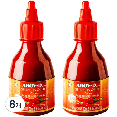 아로이디 스리라차 칠리소스, 230g, 8개
