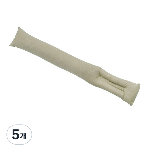 엠노블 차량용 스웨이드 틈새쿠션, 베이지, 5개