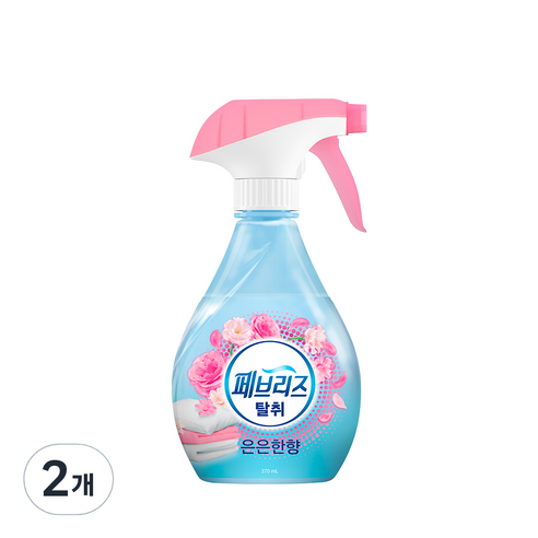 페브리즈 은은한향 섬유탈취제 본품, 370ml, 2개