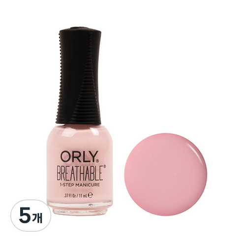 오를리 브레써블 컬러 2070006 쉬어럭, 11ml, 5개