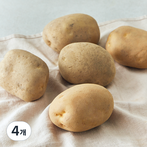 국내산 감자(햇), 4개, 1kg