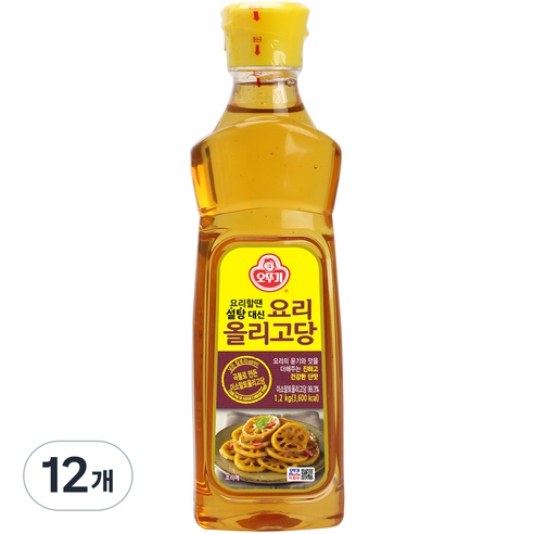 오뚜기 요리 올리고당, 12개, 700g