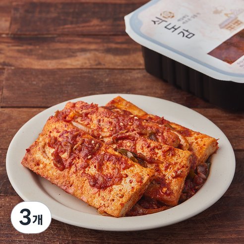 식도감 멸치두부조림, 350g, 3개