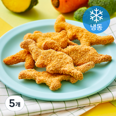 하림펫푸드 강아지 더리얼 용가리 멍치킨 냉동 간식, 닭고기, 100g, 5개