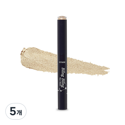 에뛰드하우스 블링블링 아이스틱, 9호 금빛 꼬리별, 5개