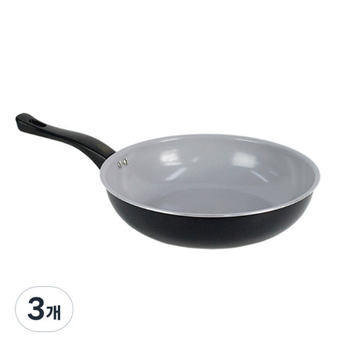 오스벨 세라믹 궁중팬, 28cm, 3개