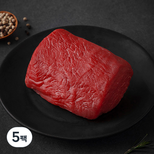 호주산 우안심 스테이크용 (냉장), 300g, 5팩