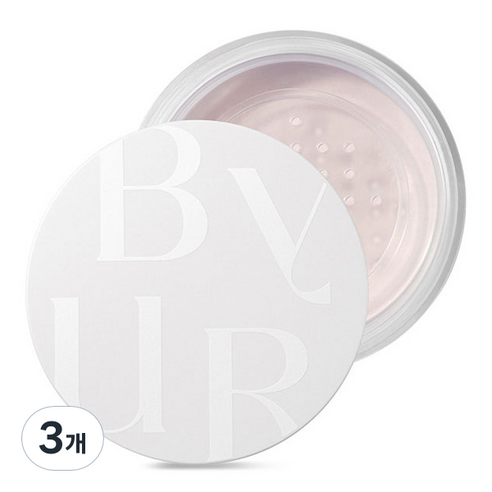 바이유어 세럼핏 루스 페이스 파우더 10g, 클리어, 3개