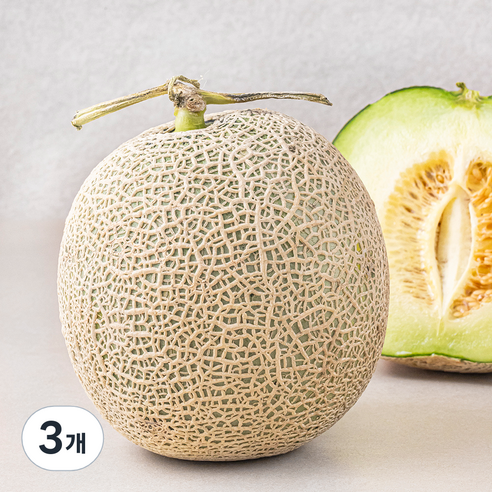 곰곰 머스크 멜론, 1.5kg, 3개