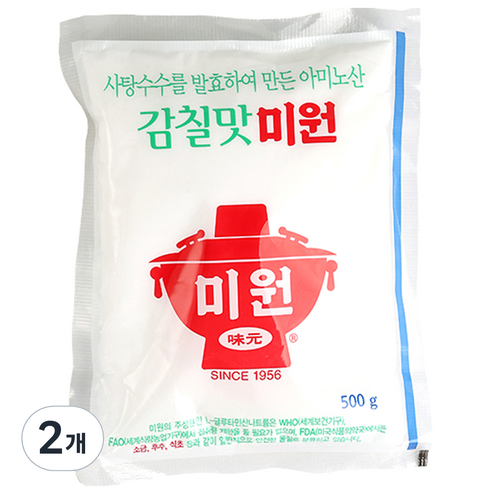 청정원 감칠맛나는미원, 500g, 2개