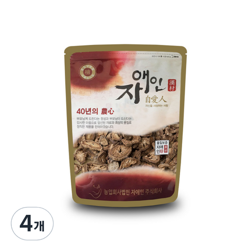 자애인 볶은 우엉, 250g, 4개