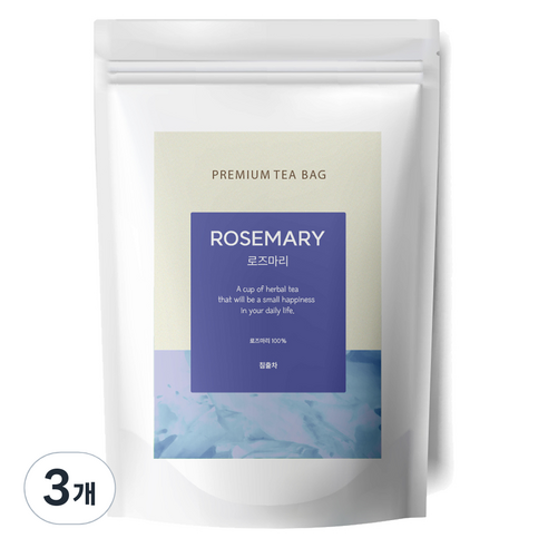 유리아 로즈마리 삼각티백, 3개, 30개입, 1.2g