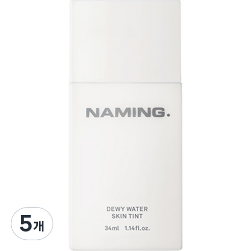 네이밍 듀이 워터 스킨 틴트 베이스 34ml SPF32 PA+++, 5개, MINTY