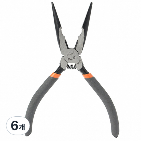 진양엘에스 롱노우즈 플라이어 16cm, 6개