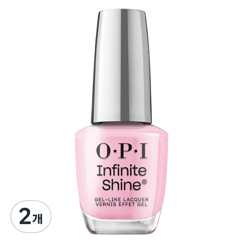 오피아이 인피니트 샤인 젤 라이크 매니큐어, ISL 97 Faux-ever Yours, 15ml, 2개