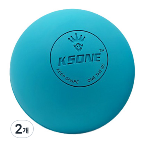 KSONE 스카위즈 근육 이완 마사지 볼, 2개, 블루