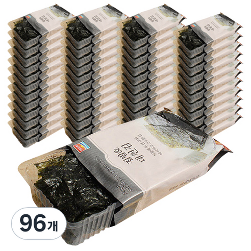 해의락 집밥&대천김 도시락김, 4g, 96개