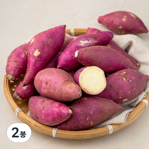 무농약 영암 황토고구마(중), 1.5kg, 2봉