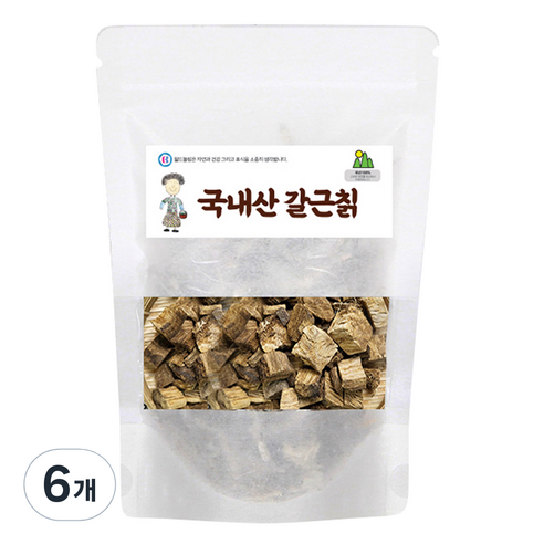월드블링 갈근 칡, 6개, 200g
