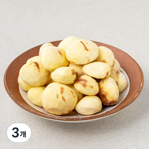 도들샘 국내산 실속 깐밤, 0.5kg, 3개