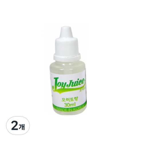 아로마조이 조이쥬스 슬라임 향료 30ml, 2개, 모히또