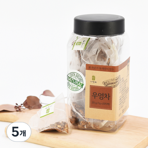 자연애 우엉차, 1g, 20개입, 5개