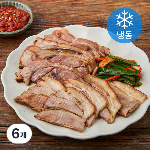 제주 흑돼지 순살 족발 (냉동), 150g, 6개