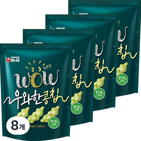 우와한 콩칩, 8개, 42g