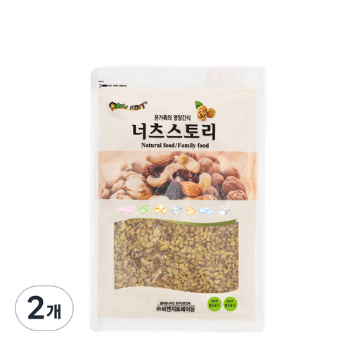 너츠스토리 호두분태, 500g, 2개