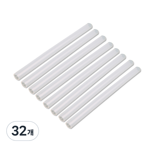 하이비 간편젖병빨대 교체용 실리콘대롱, 32개