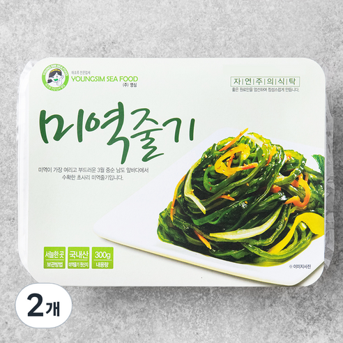 미역줄기, 300g, 2개 수산물/건어물