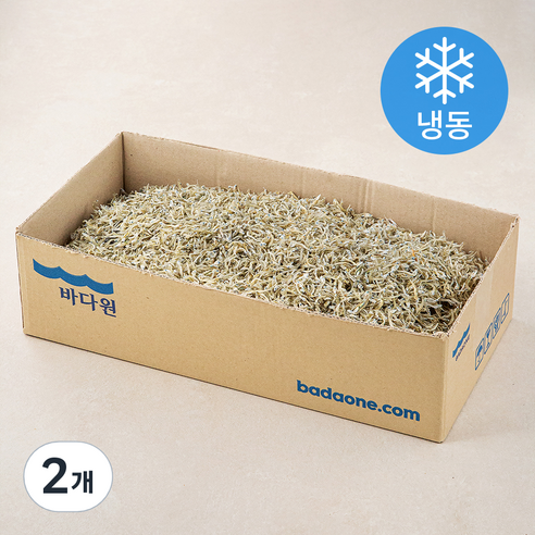 바다원 베이직 볶음용 멸치 상급 (냉동), 2개, 1.5kg