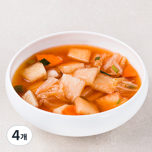 예소담 특나박김치, 1kg, 4개