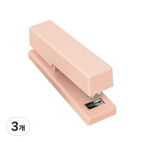 알파커머스 스테이플러, 베이비핑크, 3개