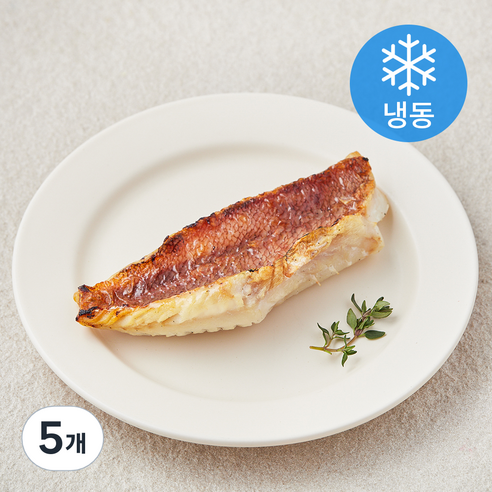 the맛있는 화덕에 바로 구운 불맛 장문 볼락구이 (냉동), 5개, 80g