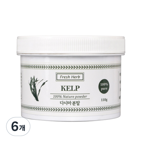 신선약초 다시마가루, 110g, 6개, 1개입