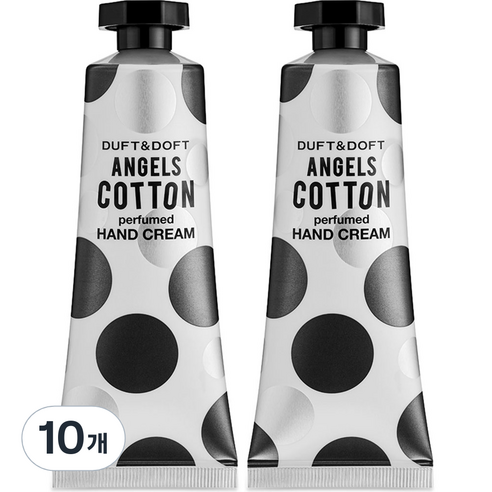 더프트앤도프트 엔젤스코튼 퍼퓸드 핸드크림, 75ml, 10개