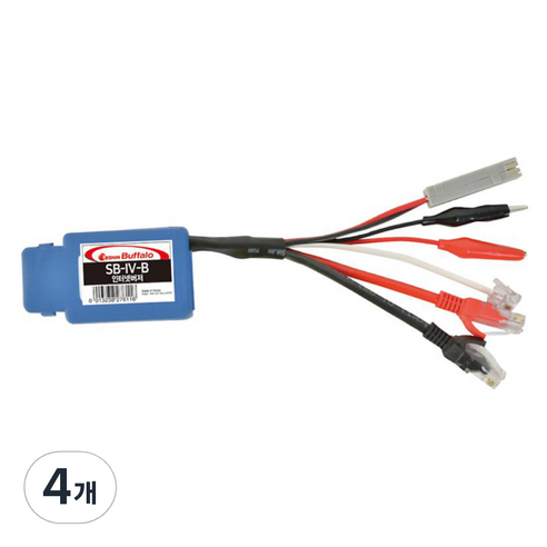 세신버팔로 인터넷버저 건전지교체형 SB-IV-B C2202709, 4개, 혼합색상