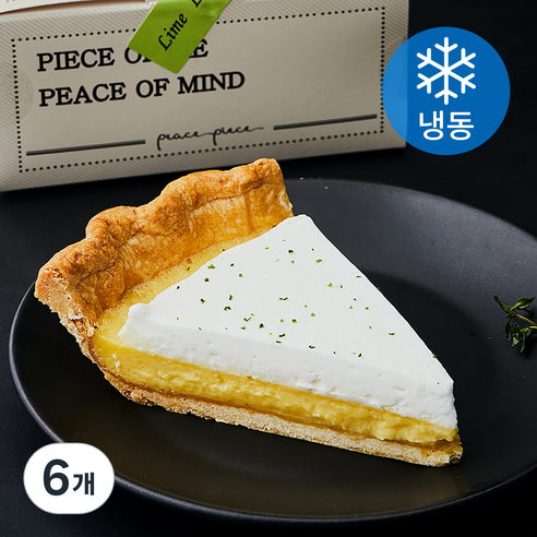 피스피스 라임파이 (냉동), 137g, 6개