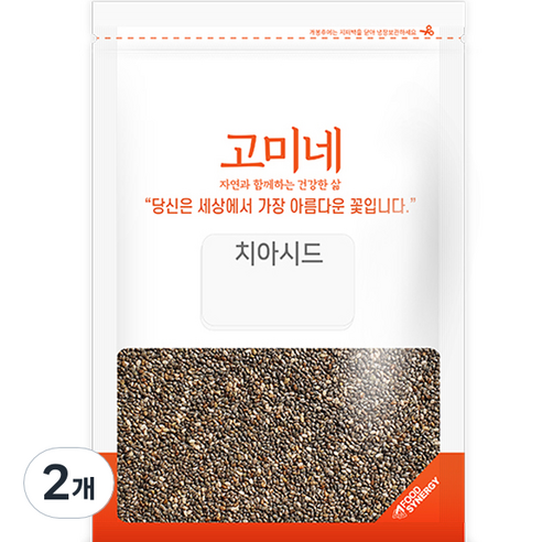 고미네 치아시드, 200g, 2개
