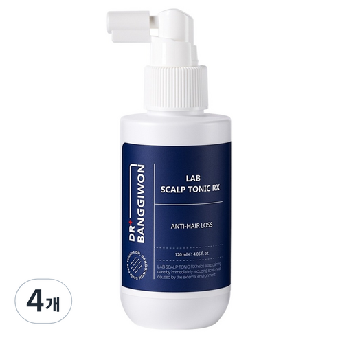 닥터방기원 랩 스칼프 토닉 RX, 120ml, 4개