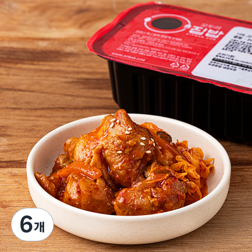 모두의집밥 고추장닭고기볶음, 200g, 6개
