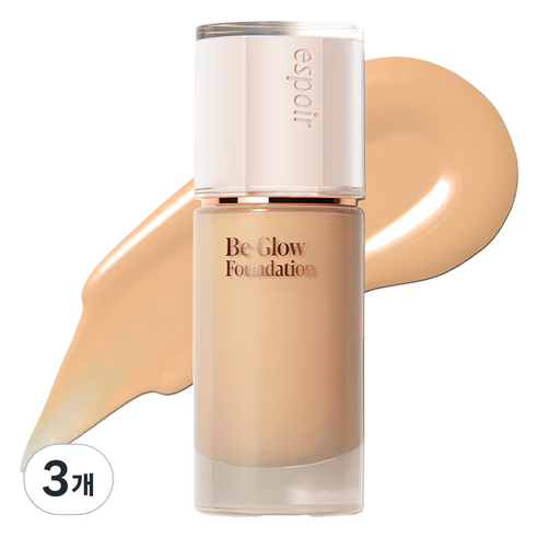 에스쁘아 비글로우 SPF27 PA++ 파운데이션 30g, 25N 뉴트럴 탠, 3개