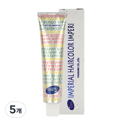 파이모아 임페리얼 헤어칼라 염모제 1제 90g, 옐로우계열 GY-7, 5개