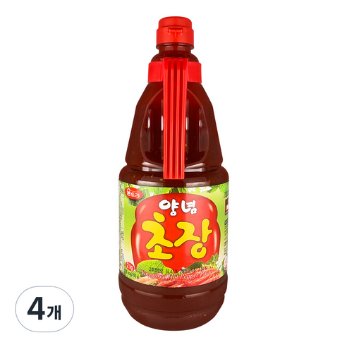 움트리 양념 초장, 2kg, 4개