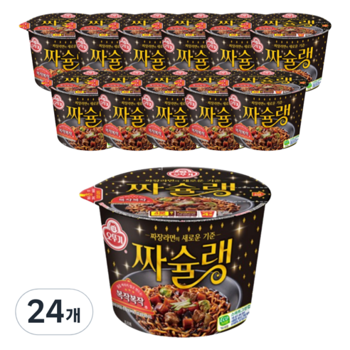 오뚜기 짜슐랭 용기 125g, 24개
