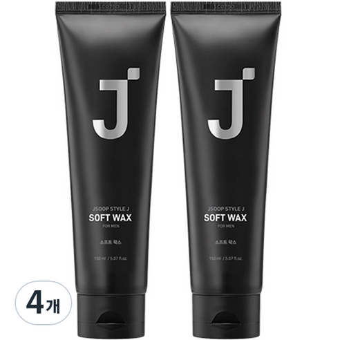 제이숲 스타일제이 포맨 소프트왁스, 150ml, 4개